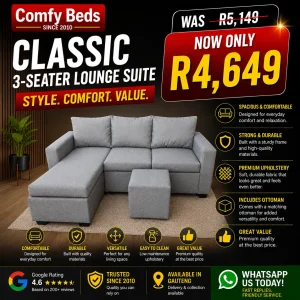 Classic 3-Seater Lounge Suite
