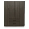 4 door Wardrobe - Malibu