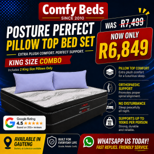 Posture Perfect Pillow Top Combo - King Combo